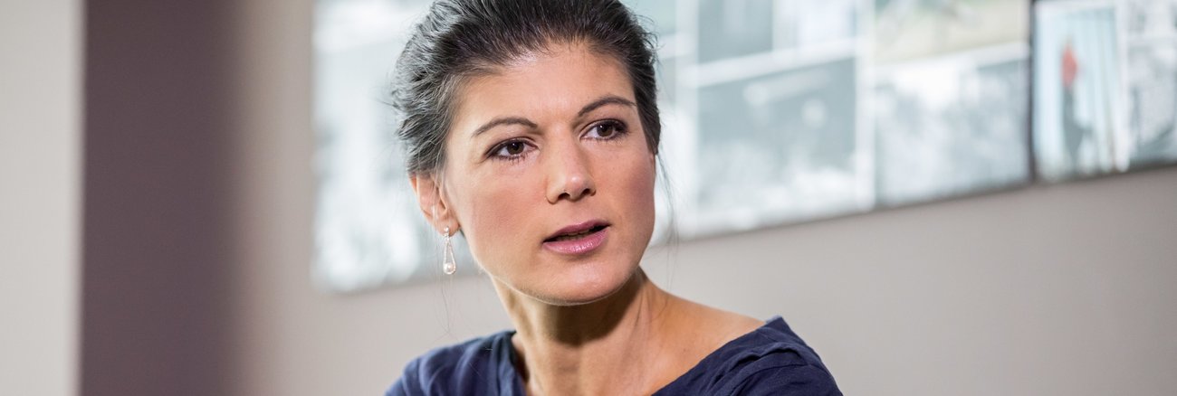 Sahra Wagenknecht © dpa