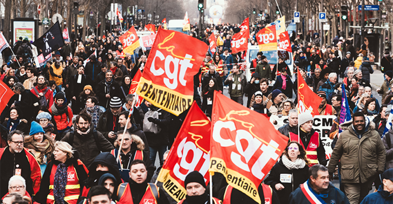 Streik in Frankreich