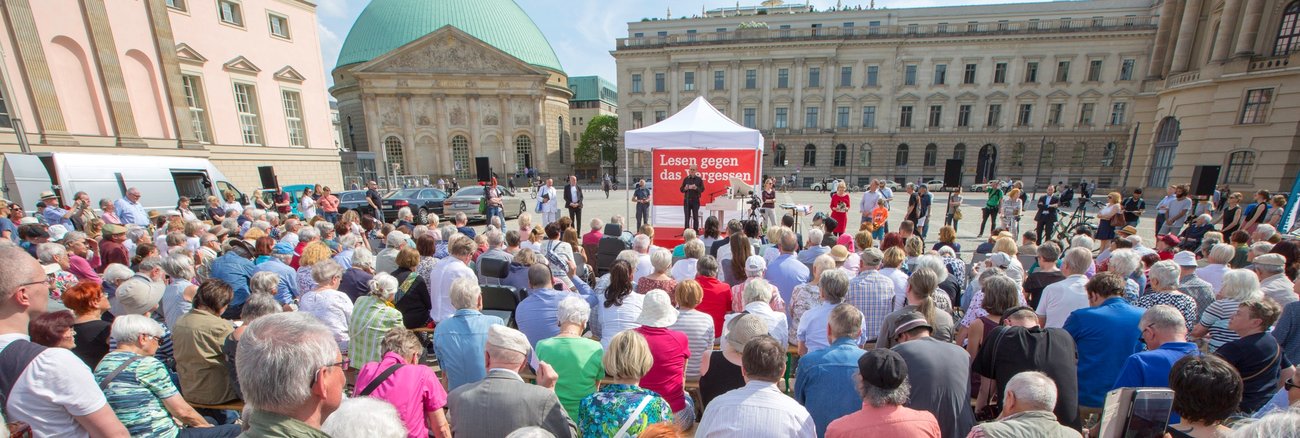 Lesen gegen das Vergessen