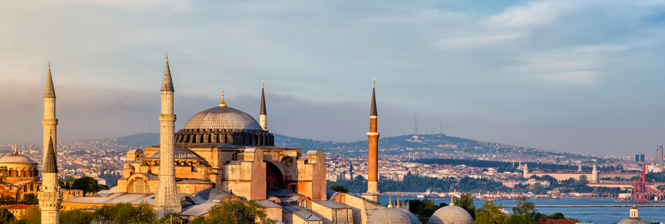 Die Moschee Hagia Sophia in Istanbul 