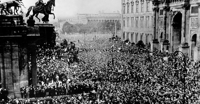 Demonstration am 1. Mai 1921 in Berlin