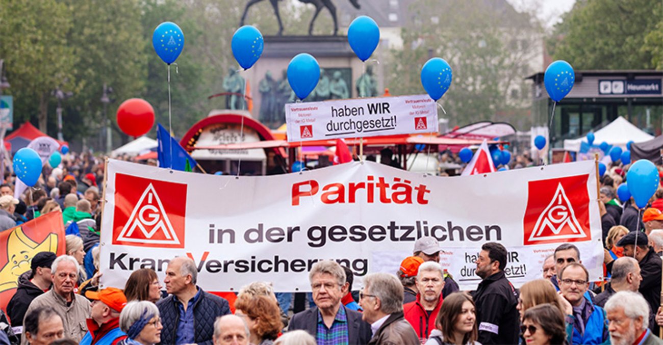 Demonstration am 1. Mai 2019 in Köln