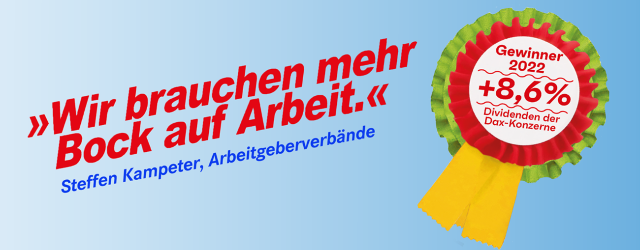 Gewinner 2022: Dividenden der DAX-Konzerne um 8,6% gestiegen