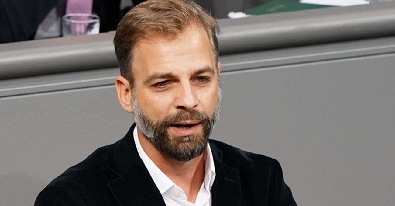 Stefan Liebich im Plenum des Bundestages