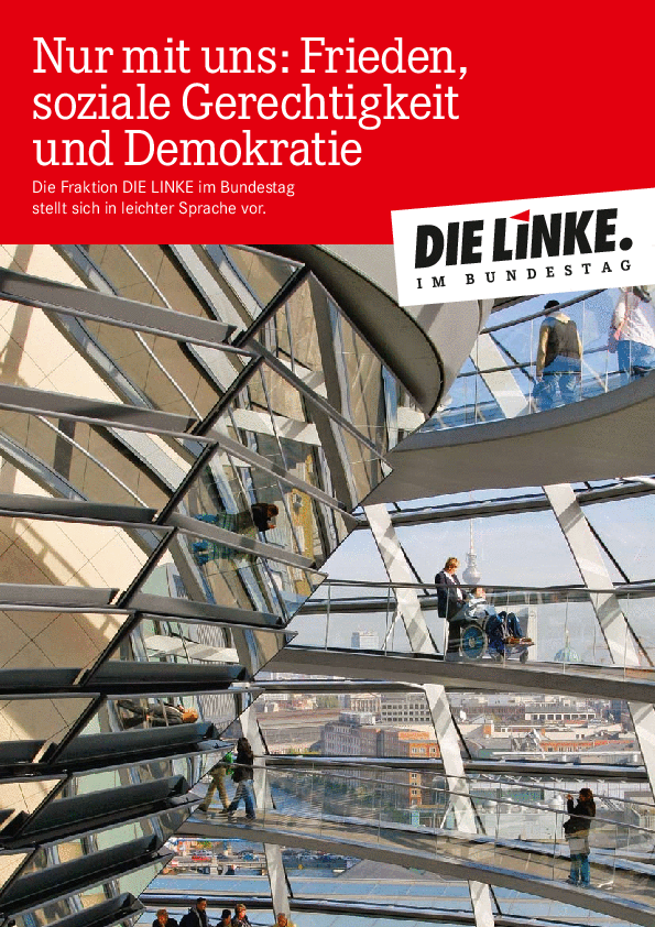Programm der Fraktion DIE LINKE in leichter Sprache