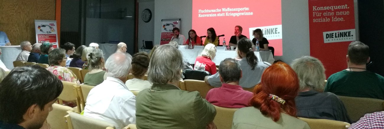 Fraktion vor Ort-Verstaltung zum Thema Rüstungsexporte am 18. Juni 2019 in München