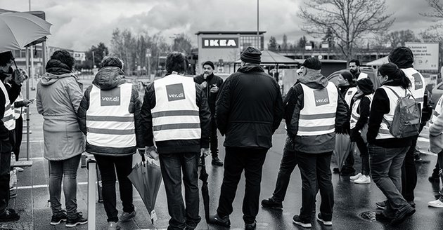 Streik bei Ikea Hannover