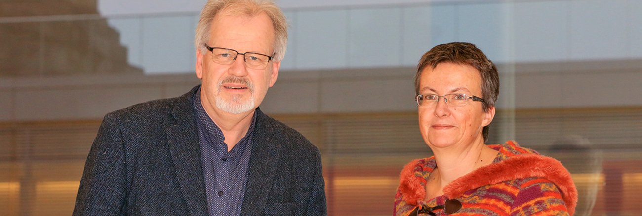 Harald Weinberg und Kathrin Vogler