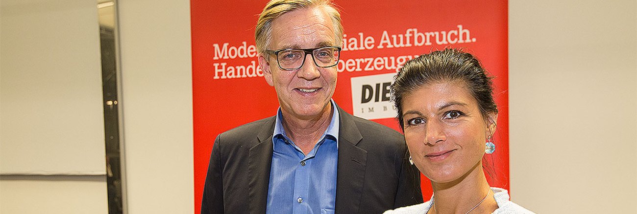 Dietmar Bartsch und Sahra Wagenknecht