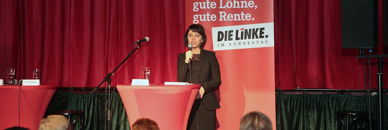 Susanna Karawanskij bei der Ostdeutschland-Konferenz