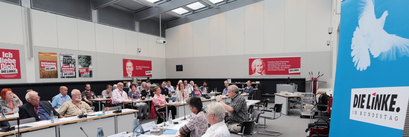 12. Runder Tisch Friedensbewegung am 23. Juni 2017 im Clara-Zetkin-Saal des Bundestages