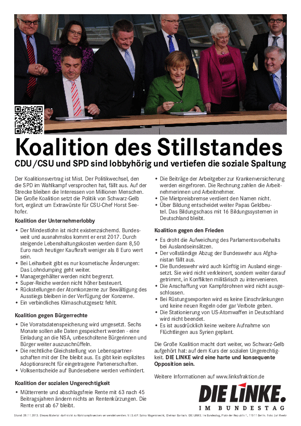 20131128 koalition des stillstandes fin