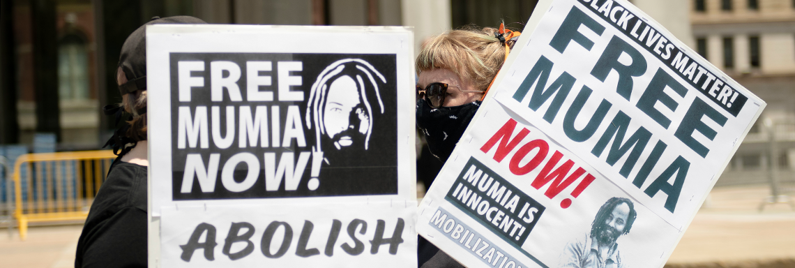 Demonstration für die Freilassung von Mumia Abu Jamal ©ddp/ZUMA/Ricky Fitchett
