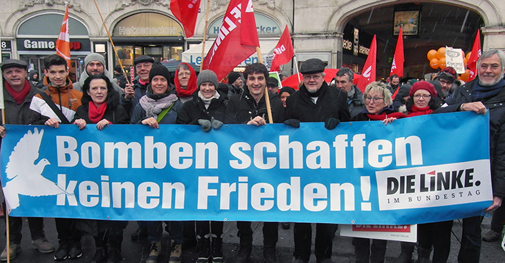 Demo gegen Sicheheitskonferenz München am 17. Februar 2018