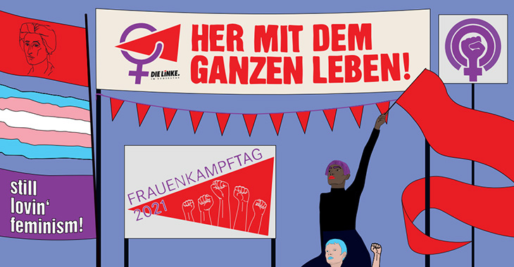 Frauenkampftag 2021 K. C. Zeuner