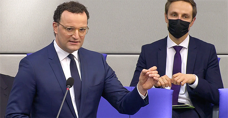 730x380 Jens Spahn Regierungsbefragung