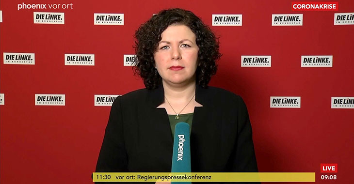 Amira Mohamed Ali im Phoenix-Tagesgespräch