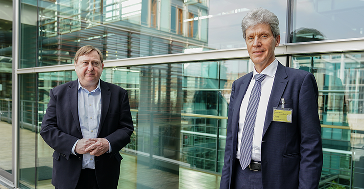 André Hahn und Helmut Holter André Hahn und Helmut Holter