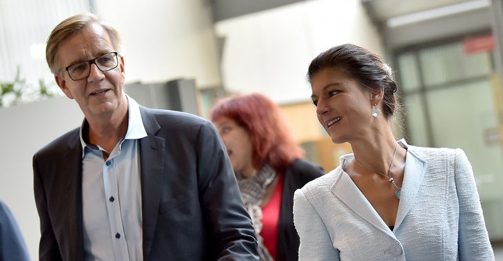 Dietmar Bartsch und Sahra Wagenknecht © Britta Pedersen/dpa