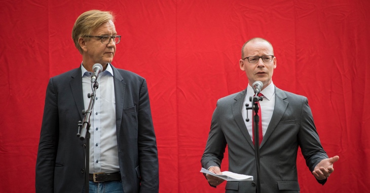 Dietmar Bartsch und Matthias Höhn © Martin Heinlein Dietmar Bartsch und Matthias Höhn © Martin Heinlein
