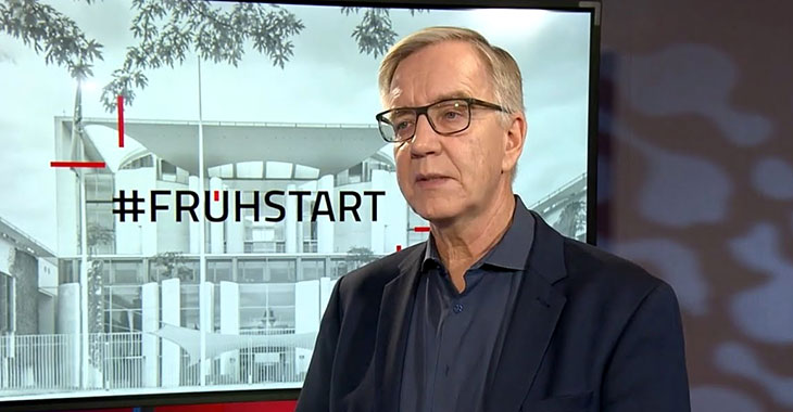 Dietmar Bartsch beim ntv-Frühstart