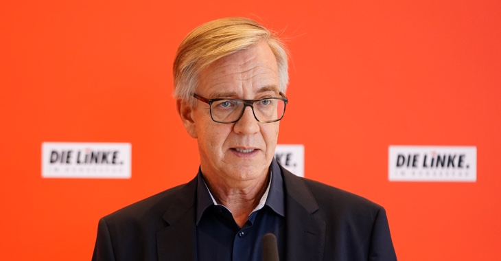 Pressestatement mit Dietmar Bartsch Pressestatement mit Dietmar Bartsch