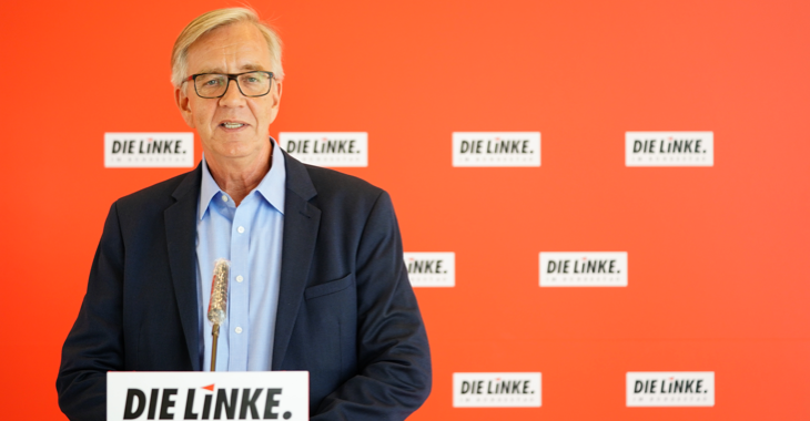 Pressestatement mit Dietmar Bartsch Pressestatement mit Dietmar Bartsch