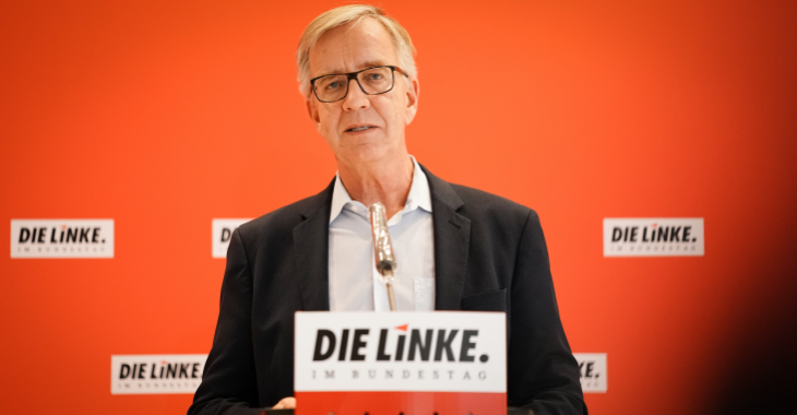 Pressestatement mit Dietmar Bartsch Pressestatement mit Dietmar Bartsch