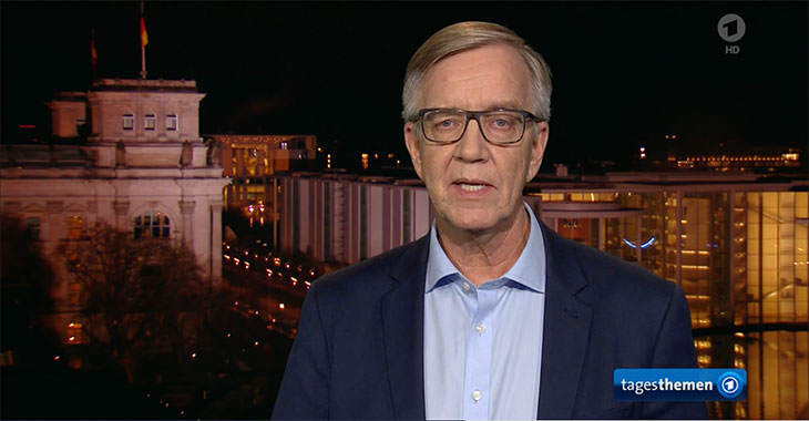 Dietmar Bartsch in den ARD Tagesthemen Dietmar Bartsch in den ARD Tagesthemen