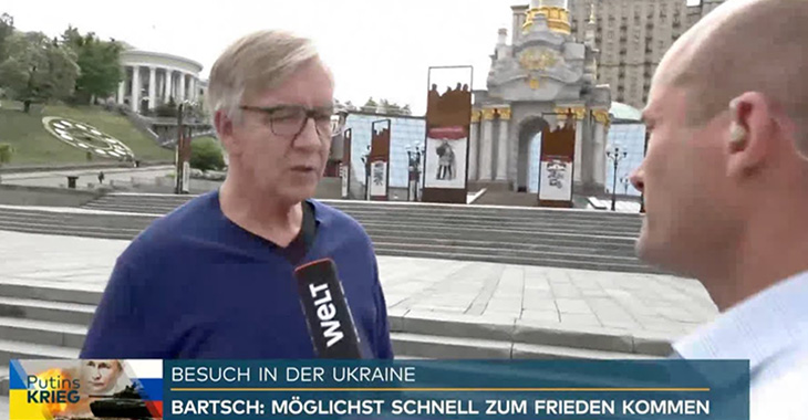 Dietmar Bartsch in Kiew Dietmar Bartsch in Kiew