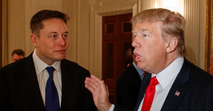 Elon Musk und Donald Trump © picture alliance/AP Photo | Evan Vucci