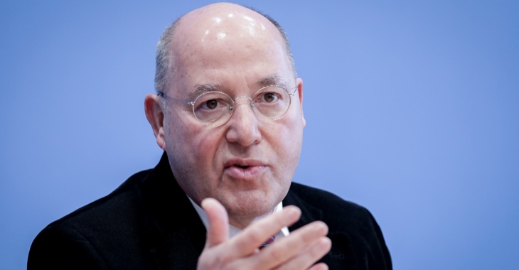 Gregor Gysi in der Bundespressekonferenz © dpa/Kay Nietfeld