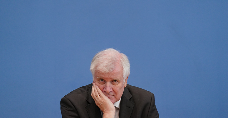 Bundesinnenminister Horst Seehofer @ ddp images/PoolGettyImages