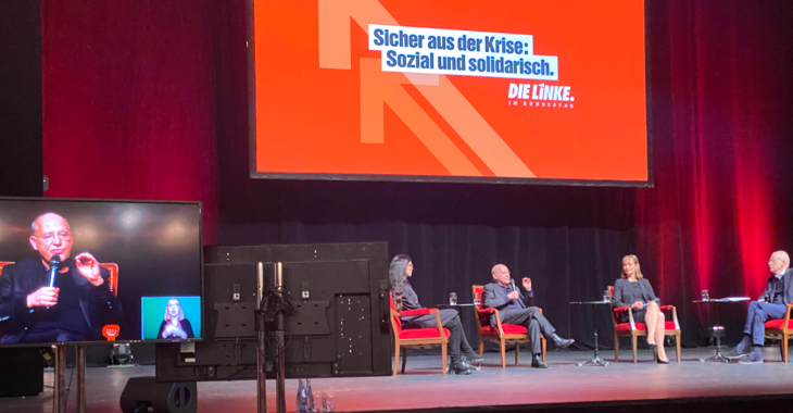 Jahresauftakt der Linksfraktion »Sicher aus der Krise: sozial und solidarisch« am 26. Januar 2021 aus dem Admiralspalast in Berlin Jahresauftakt der Linksfraktion »Sicher aus der Krise: sozial und solidarisch« am 26. Januar 2021 aus dem Admiralspalast in Berlin
