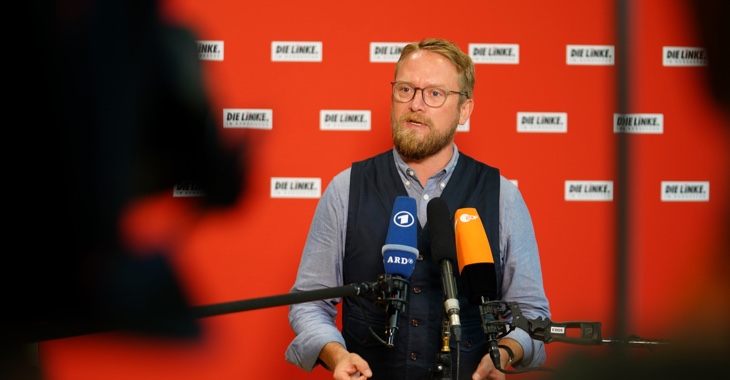 Pressestatement mit Jan Korte Pressestatement mit Jan Korte