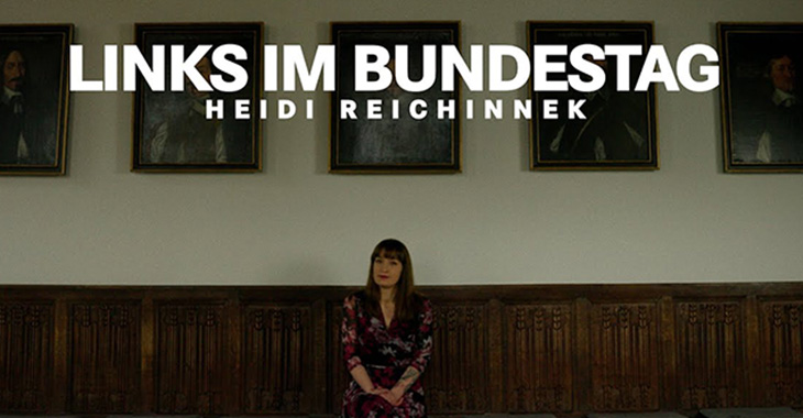 Heidi Reichinnek bei Links im Bundestag