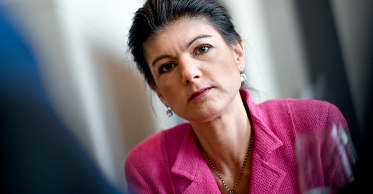 Sahra Wagenknecht © dpa/Britta Pedersen