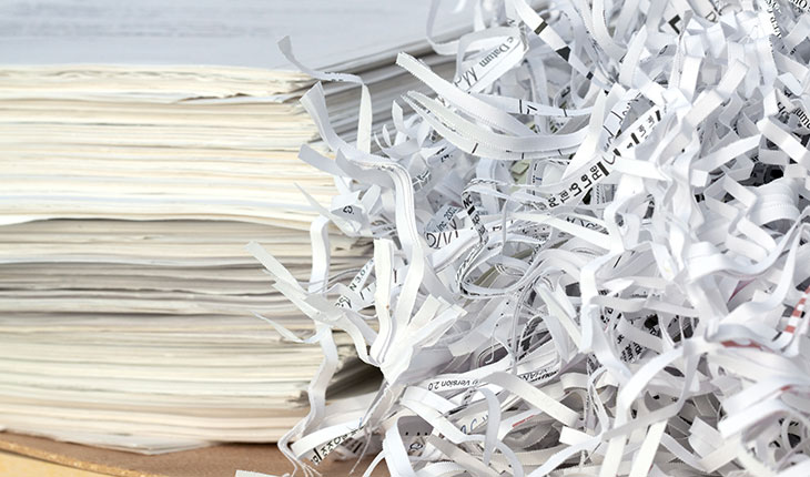 Geschredderte Akten Geschredderte Akten / Symbolbild / ©istock/DeepBlueProductions