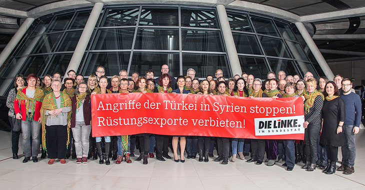 Die Fraktion DIE LINKE fordert: Angriffe der Türkei in Syrien stoppen! Die Fraktion DIE LINKE fordert: Angriffe der Türkei in Syrien stoppen!