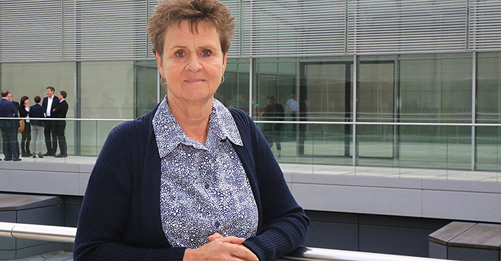 Sabine Zimmermann im Bundestag Sabine Zimmermann im Bundestag