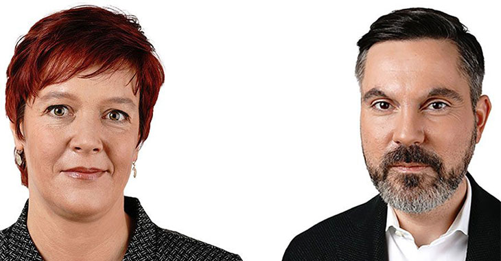 Susanne Ferschl und Fabio De Masi Susanne Ferschl und Fabio De Masi