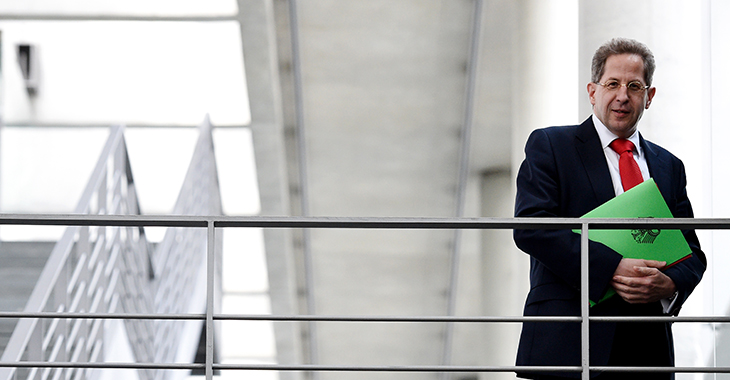 Belastet: Verfasssungsschutzpräsident Hans-Georg Maaßen © dpa Belastet: Verfasssungsschutzpräsident Hans-Georg Maaßen