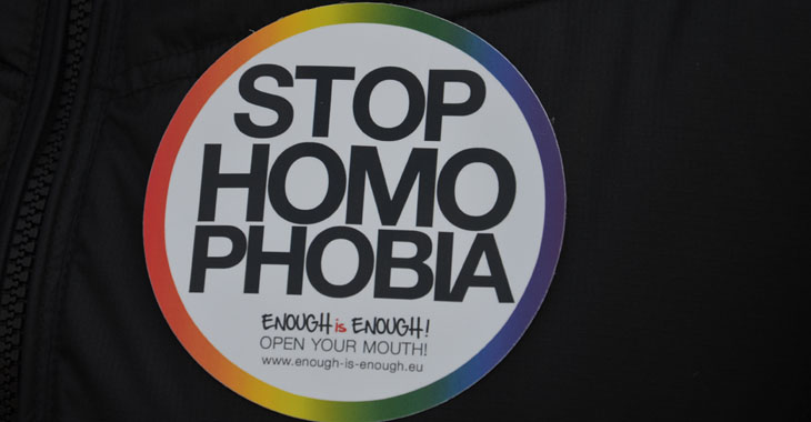 Stop homophobia 730x380