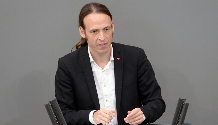 Pascal Meiser spricht im Bundestag © DBT / Achim Melde Pascal Meiser spricht im Bundestag © DBT / Achim Melde