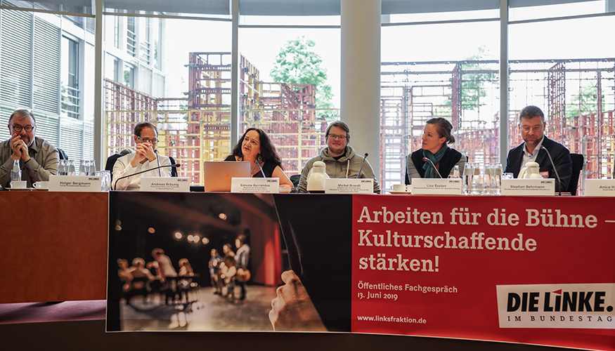 Fachgespräch »Ohne Kultur ist alles nichts« am 13. Juni 2019 im Bundestag © Olaf Krostiz Fachgespräch »Ohne Kultur ist alles nichts« am 13. Juni 2019 im Bundestag © Olaf Krostiz