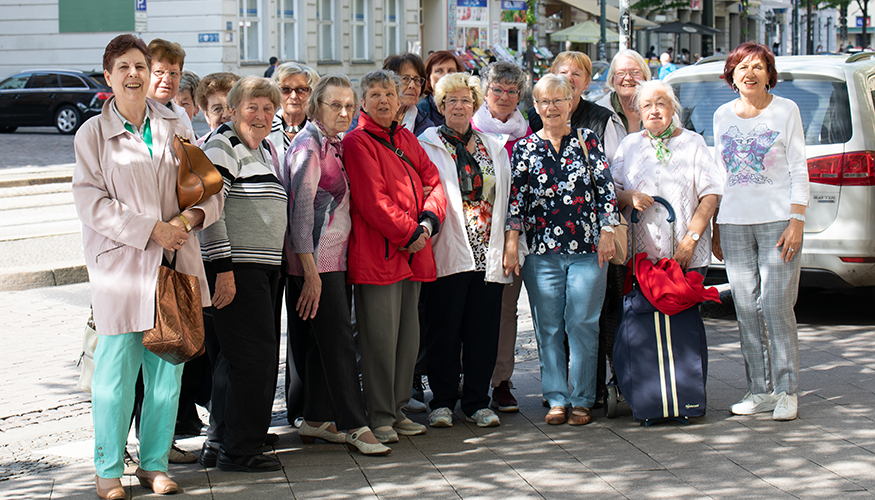 Mitglieder des Vereins der in der DDR geschiedenen Frauen in Magdeburg | Foto (c) Julia Nowak