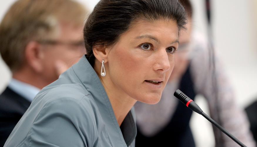 Sahra Wagenknecht Sahra Wagenknecht © dpa