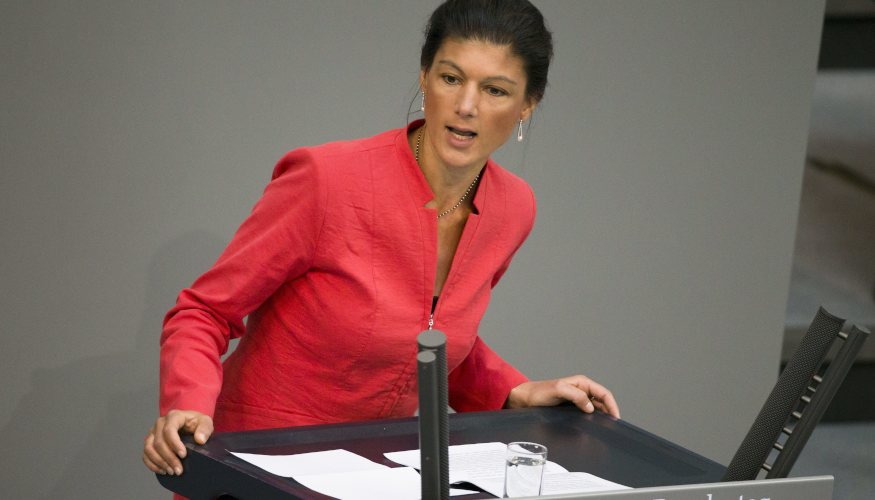 Sahra Wagenknecht |© picture-alliance / Emmanuele Contini Sahra Wagenknecht |© picture-alliance / Emmanuele Contini
