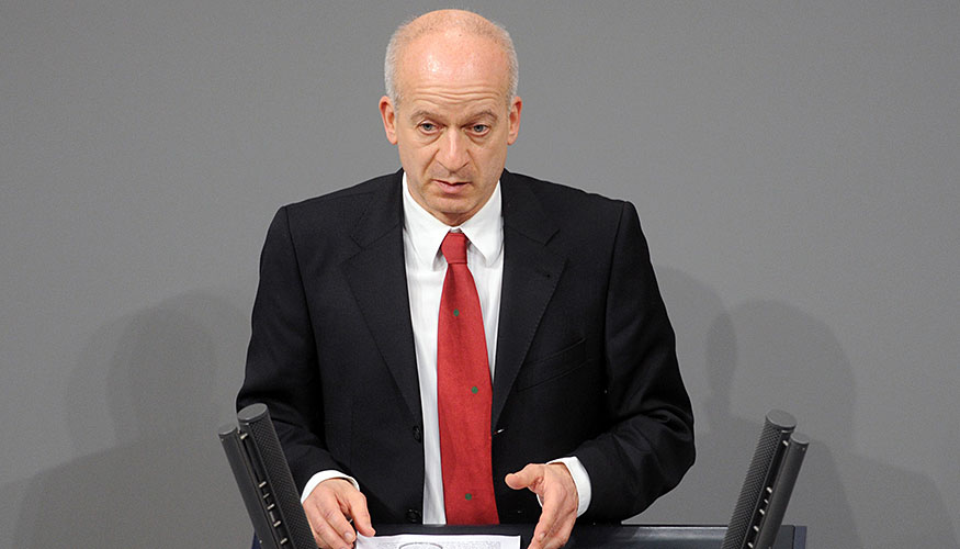 Friedrich Straetmanns am Redepult des Bundestags © DBT / Achim Melde Friedrich Straetmanns am Redepult des Bundestags