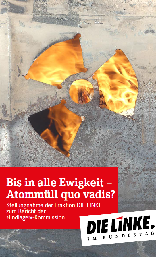 Broschuere Stellungnahme zur Endlager Kommission 2016